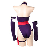 Mv Rivals (2025) Psylocke Purple Bodysuit Lingerie Sexy Outfits Cosplay Costume